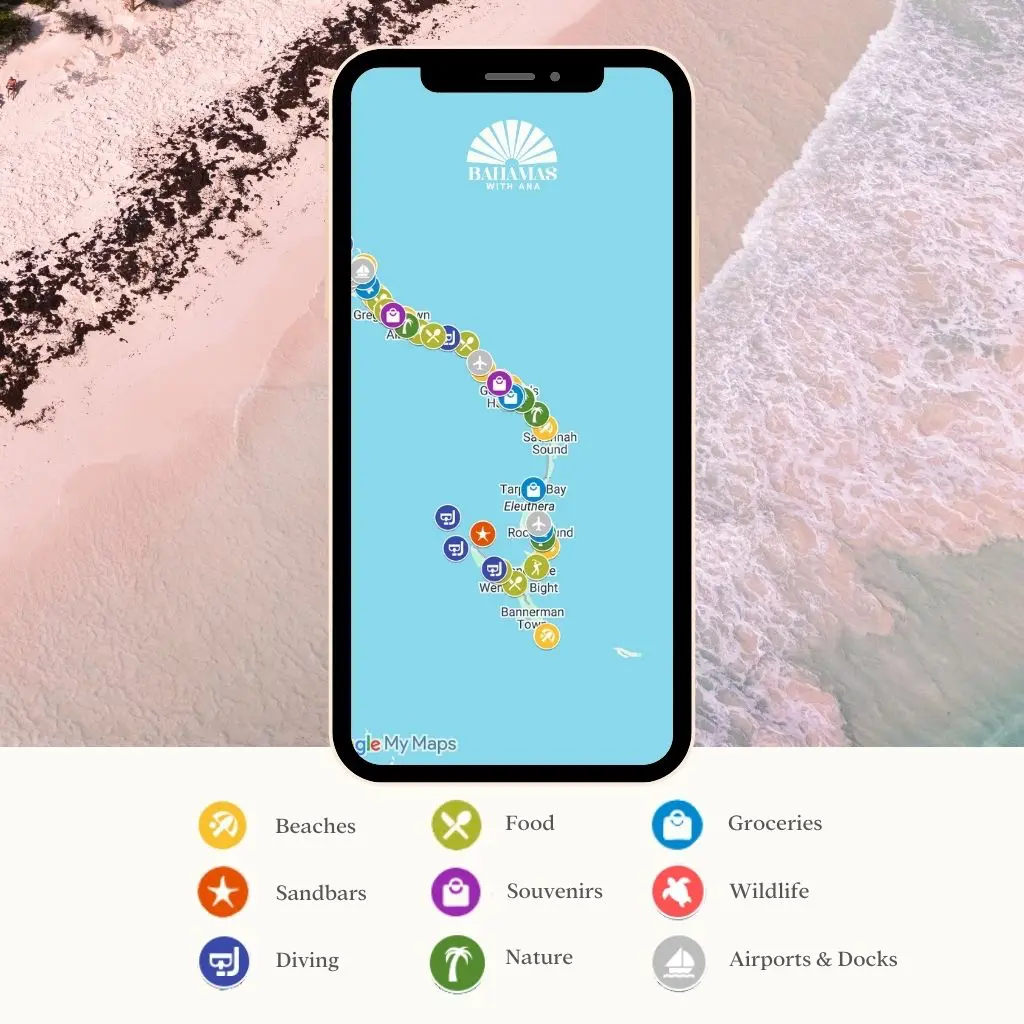 eleuthera map 1