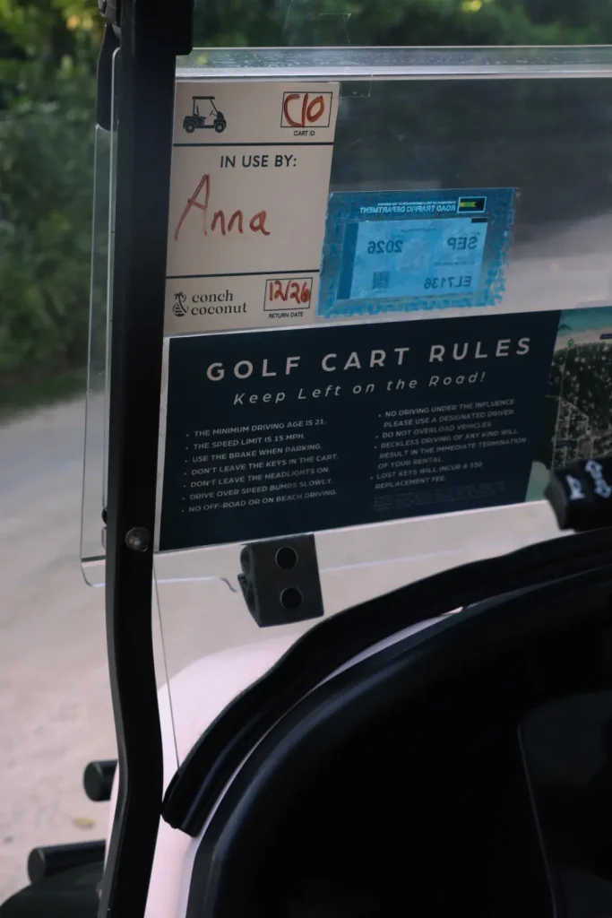 golf cart rental harbour island