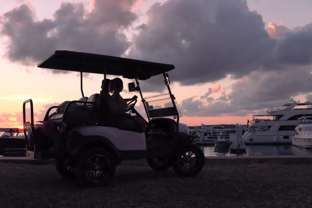 harbour island golf cart rental 1